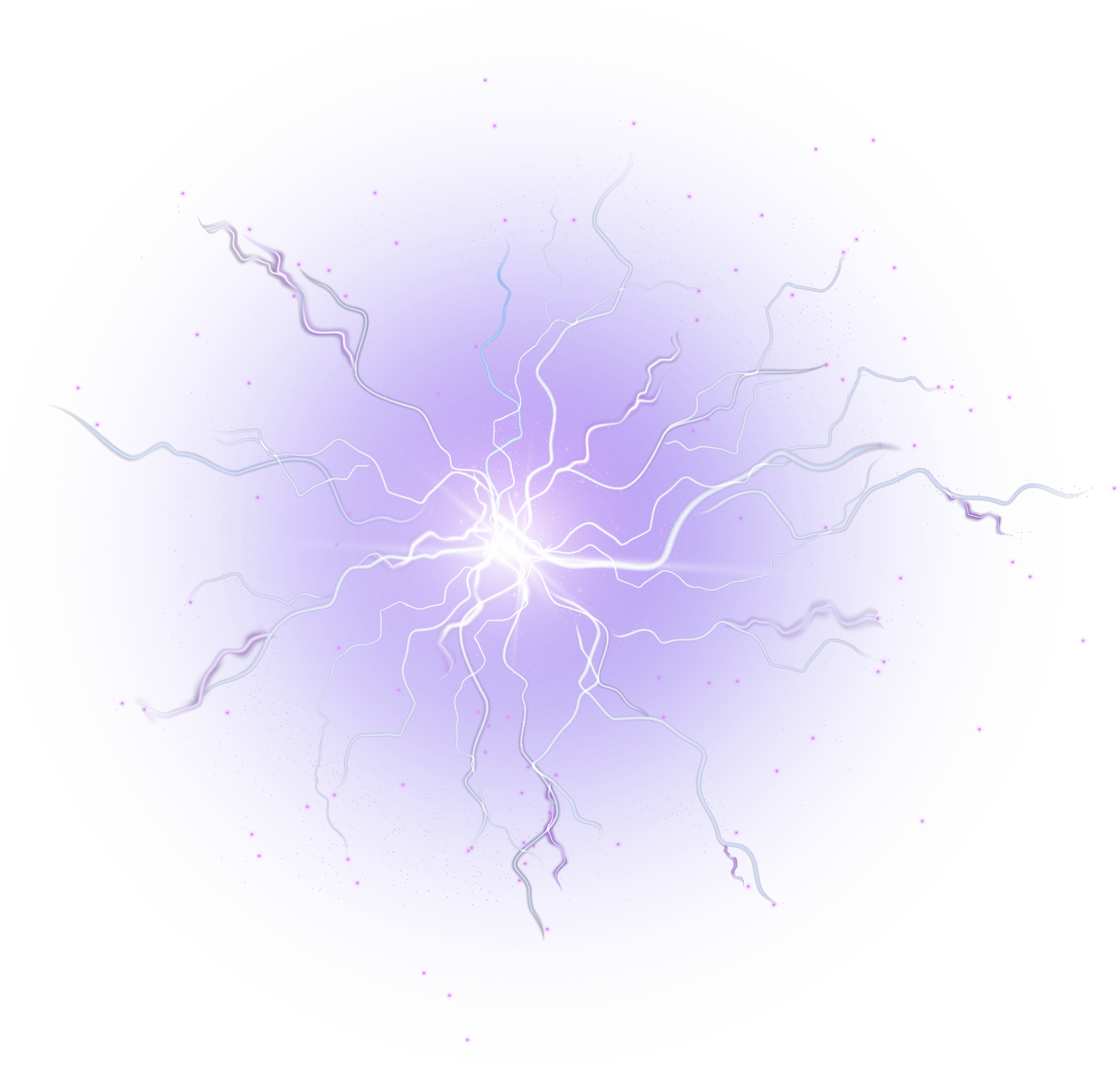 Purple ball lightning